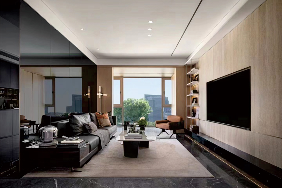 温州翰林九境 - 现代风样板房工程项目案例