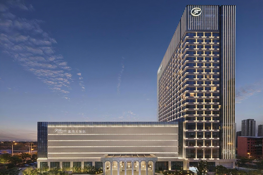 合肥滨湖富茂大饭店工程项目案例